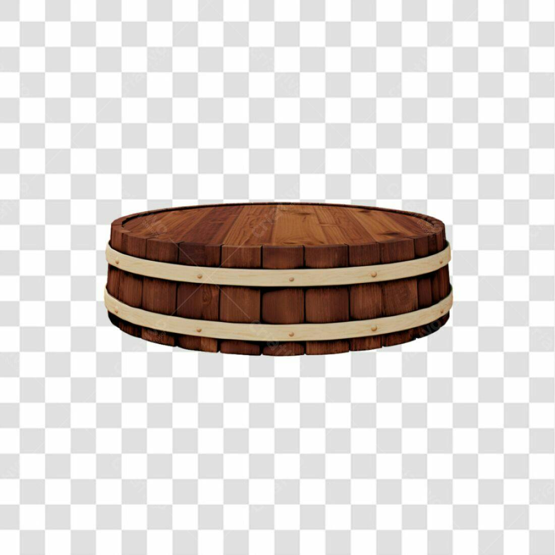 Icone Madeira Barril PNG com fundo transparente