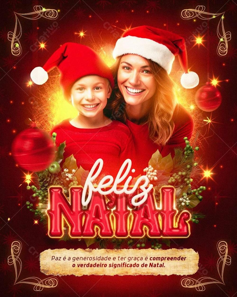 Social Media Story Feliz Natal Verdadeiro Significado 