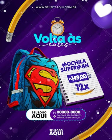 Feed | volta às aulas | matrículas abertas | escola