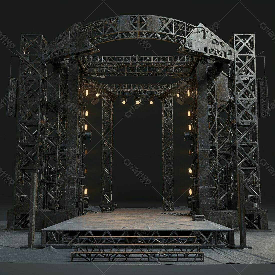 Palco Metálico Industrial para Show