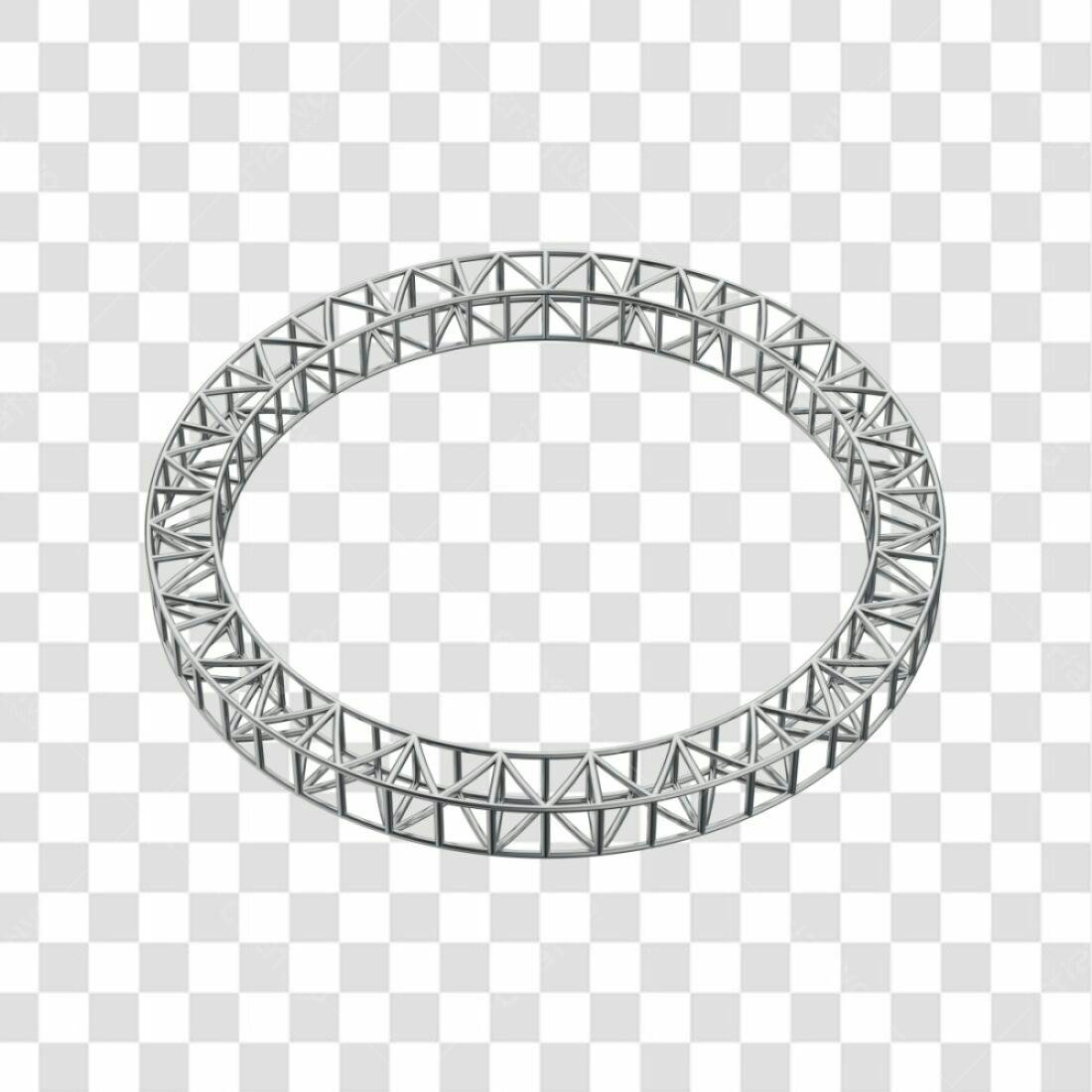 Moldura Circular PNG com fundo transparente