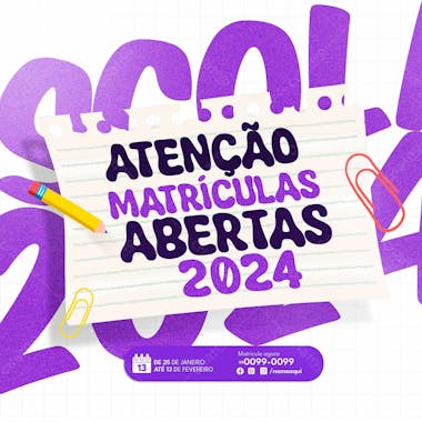 Social media volta as aulas 2024