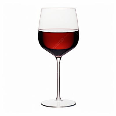 Taça De Vinho Em Fundo Branco Bebidas  (10)
