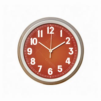 Relógio de parede moderno vintage em alta resolução