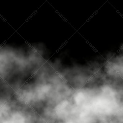 Névoa Overlay Sobre Fundo Preto fumaça