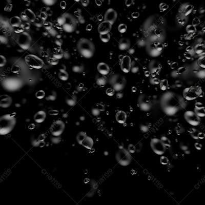 Overlay De Bolhas Sobre Fundo Preto Imagem Grátis (6)