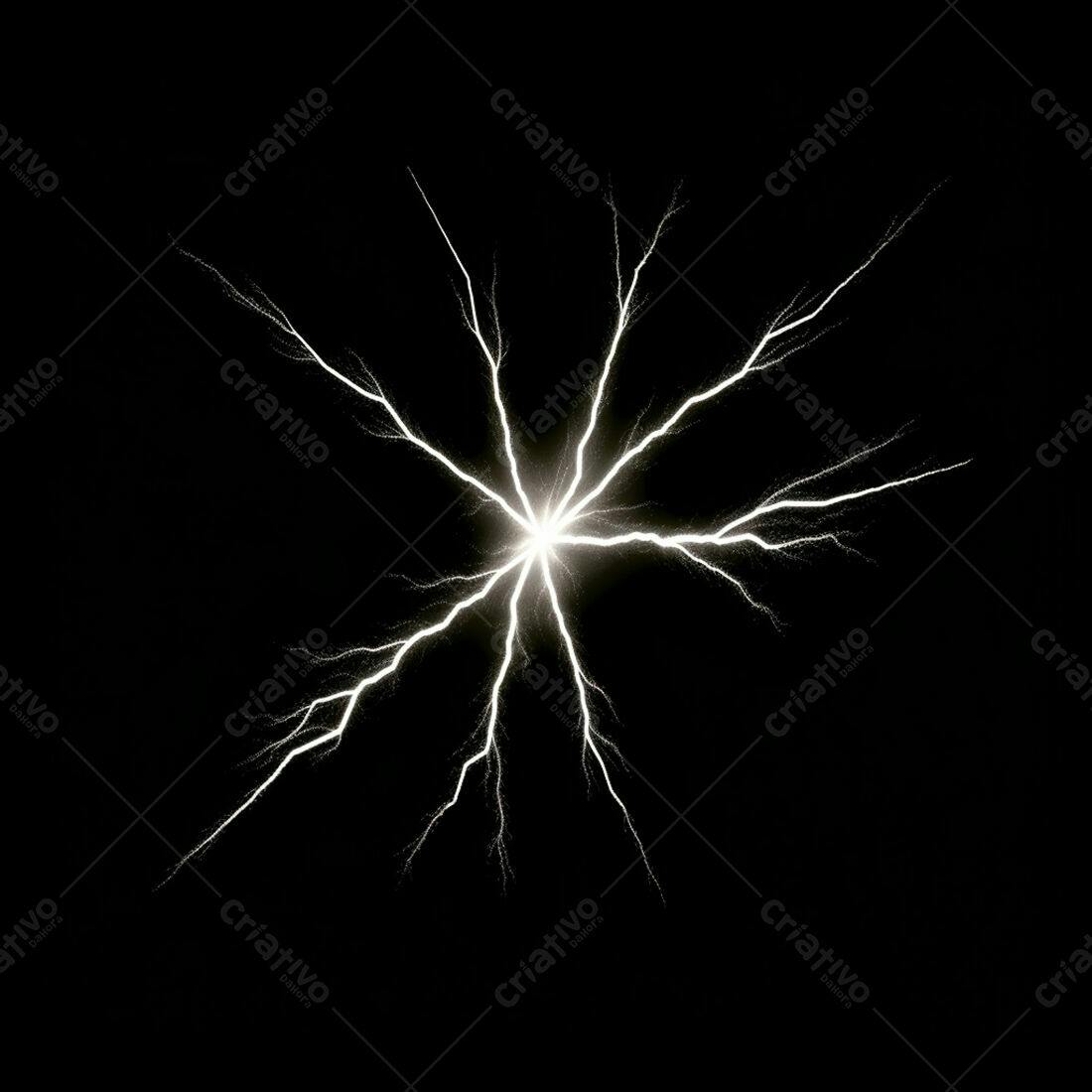 Textura Raio Branco para Efeito de Luz