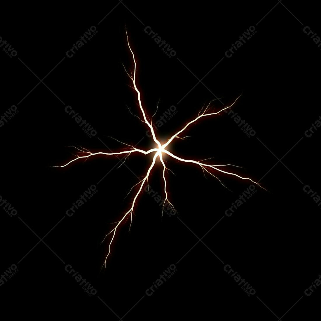 Textura Raio Eletrico para Efeito Visual