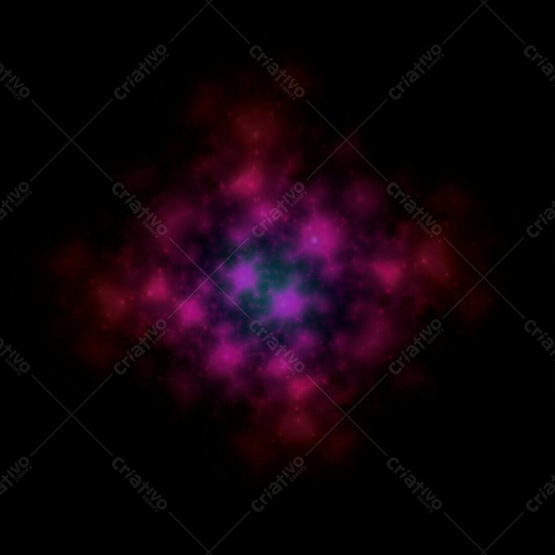 Textura Nébula Rosa e Roxa para Fundo