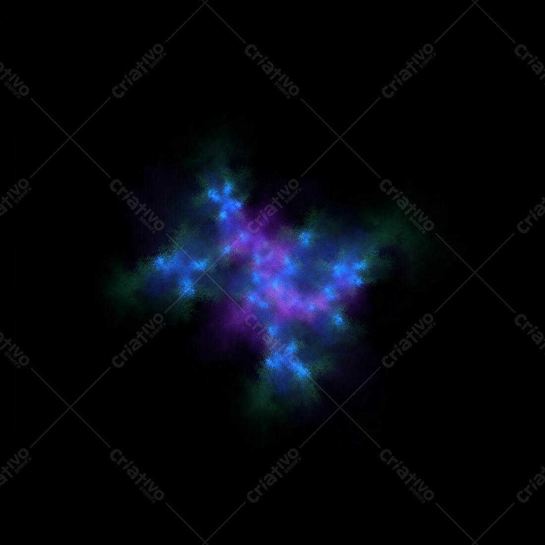 Textura Abstrata Neon para Fundo