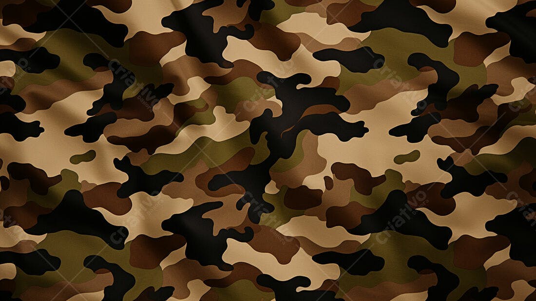 Textura camuflada marrom e verde para fundo