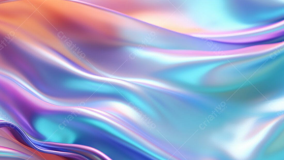 Textura Iridiscente Fluida para Fundo