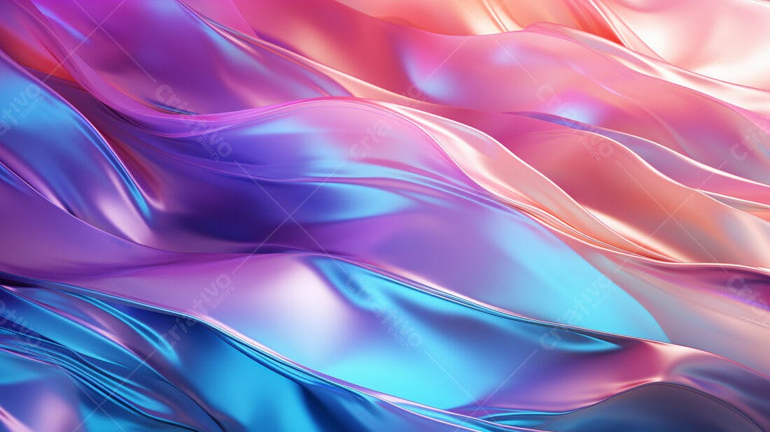 Textura Fluida Iridiscente para Fundo