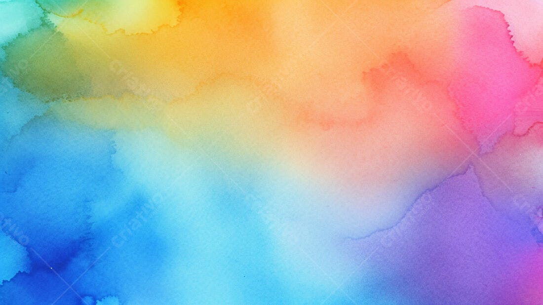Textura aquarela arco-íris para fundo
