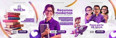 CARROSSEL | VOLTA ÀS AULAS | MATRÍCULAS ABERTAS | ESCOLA