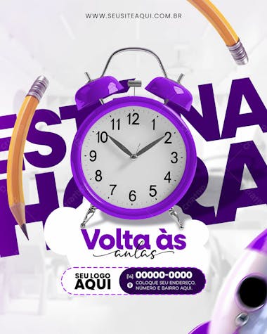 Feed | volta às aulas | matrículas abertas | escola