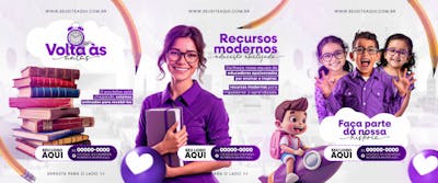 CARROSSEL | VOLTA ÀS AULAS | MATRÍCULAS ABERTAS | ESCOLA