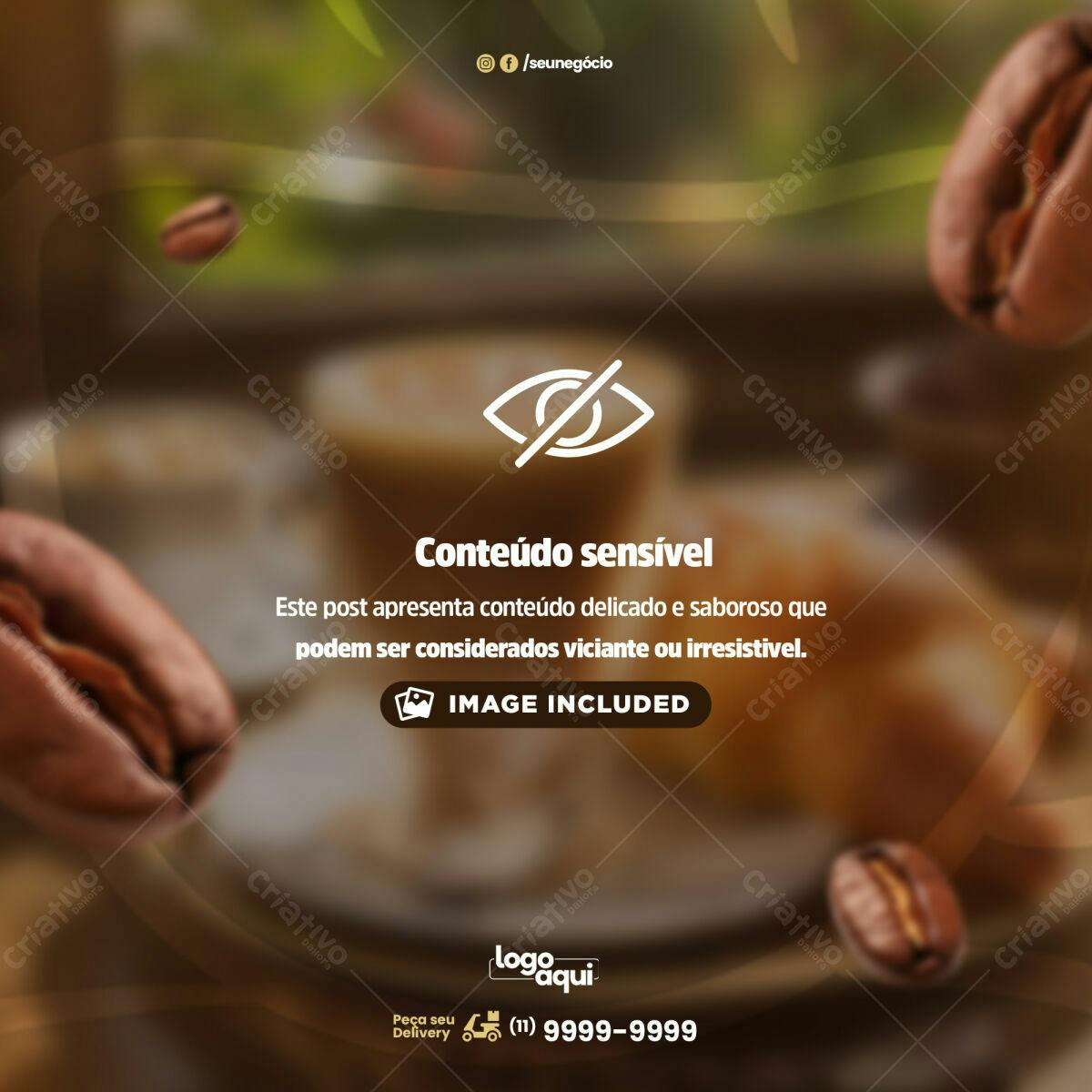 Post para Redes Sociais PSD Editável