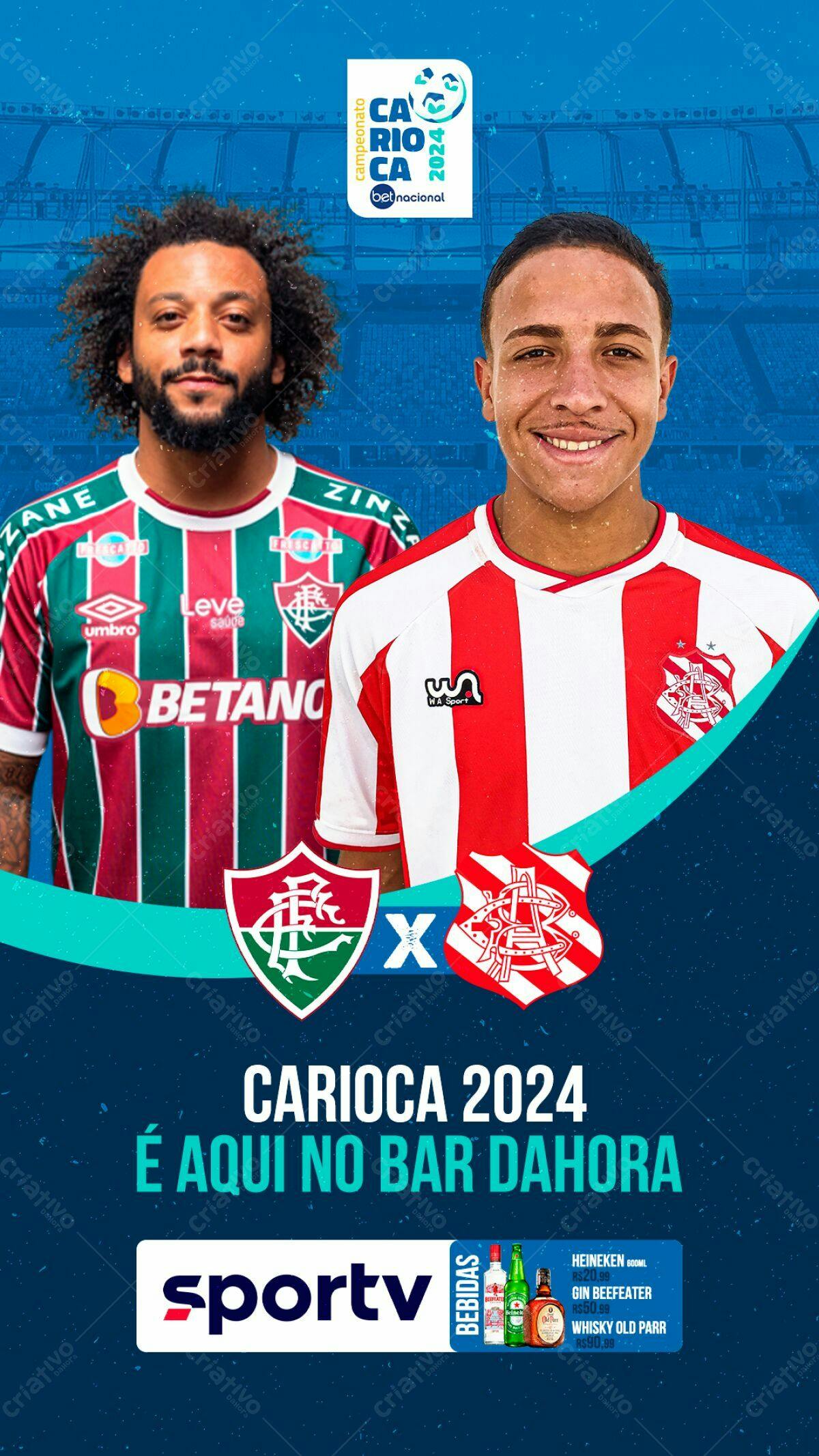 Flyer Carioca 2024 PSD Editável