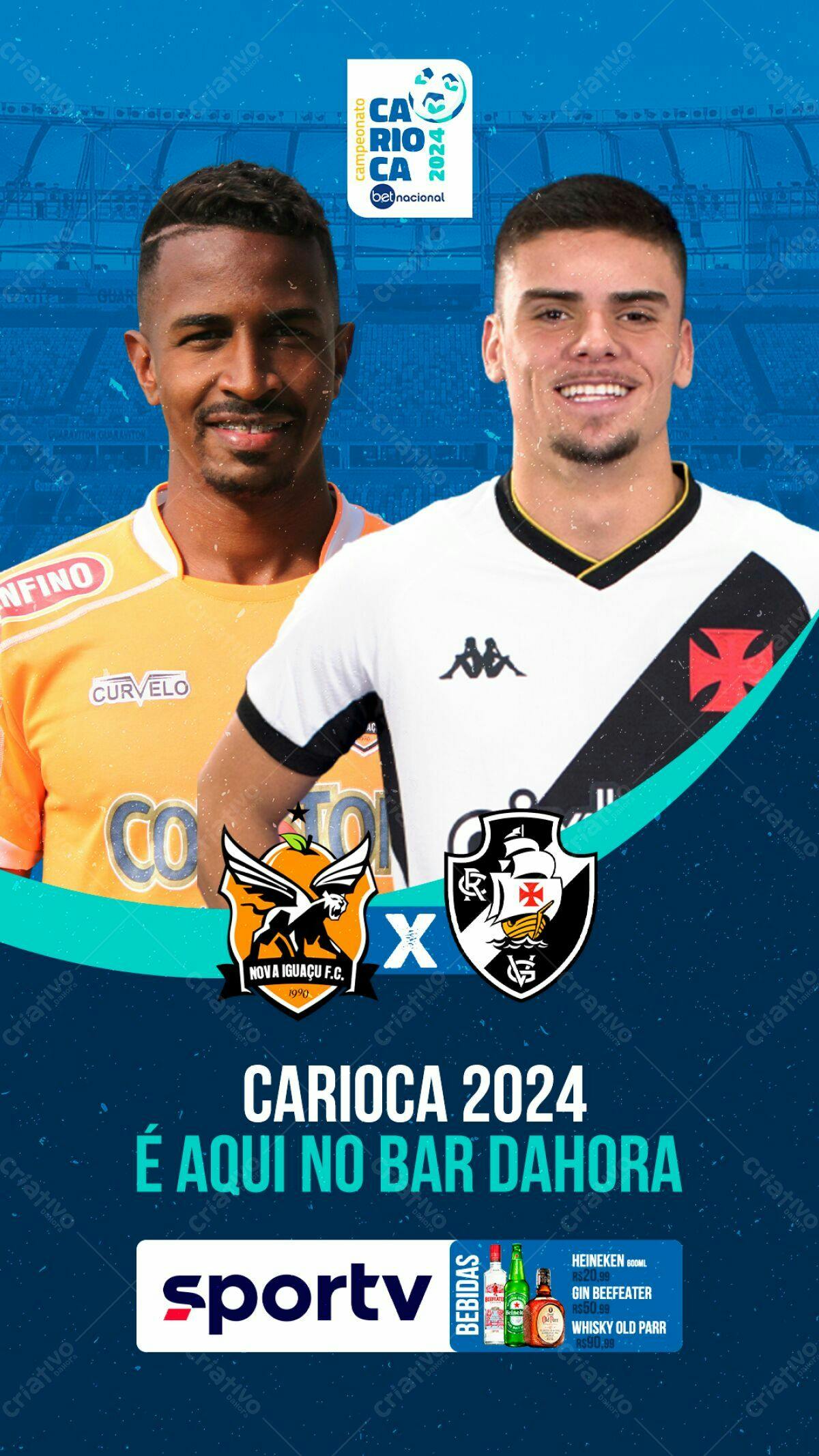Flyer Carioca 2024 PSD Editável