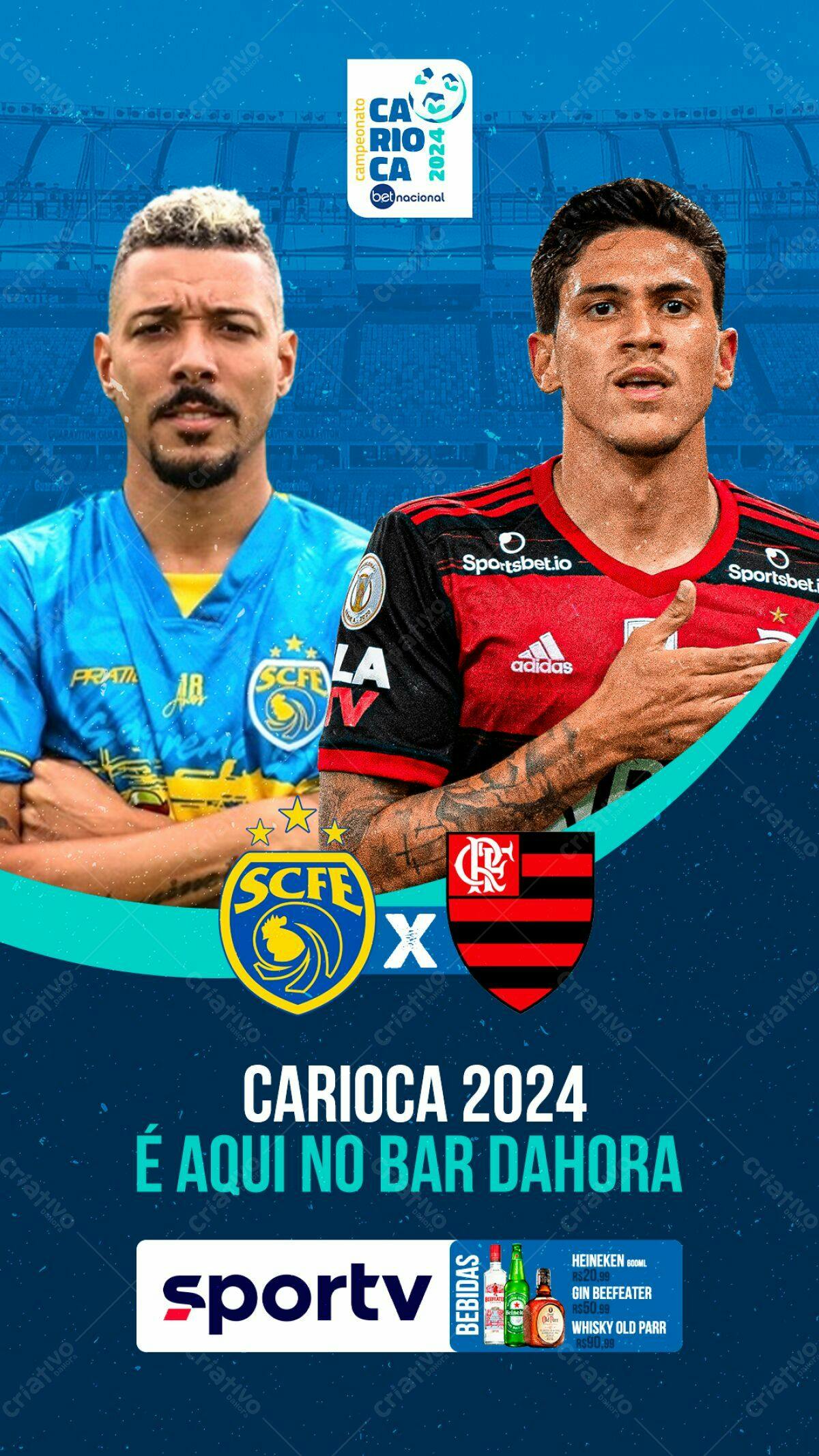 Flyer Carioca 2024 PSD Editável