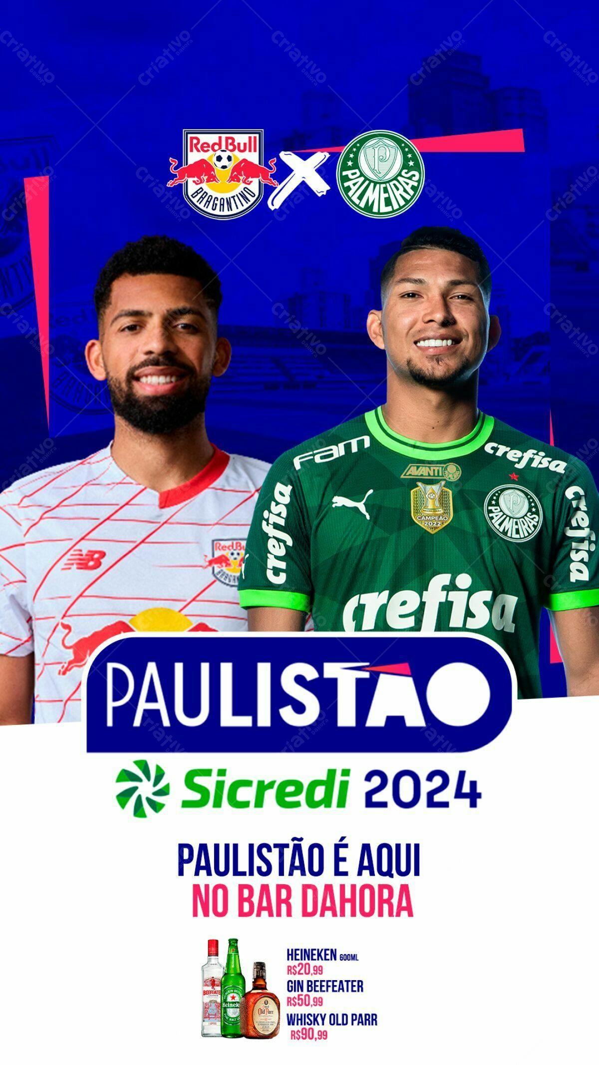 Flyer Paulistao 2024 No Bar Dahora PSD Editável