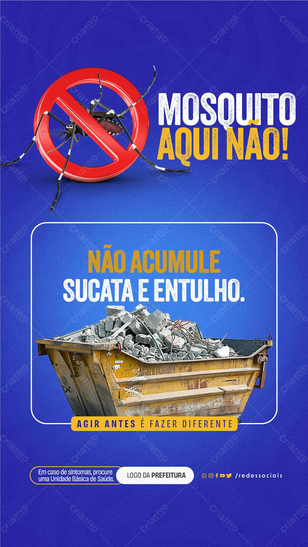 Story   Dengue   Não Acumule Sucata E Entulho