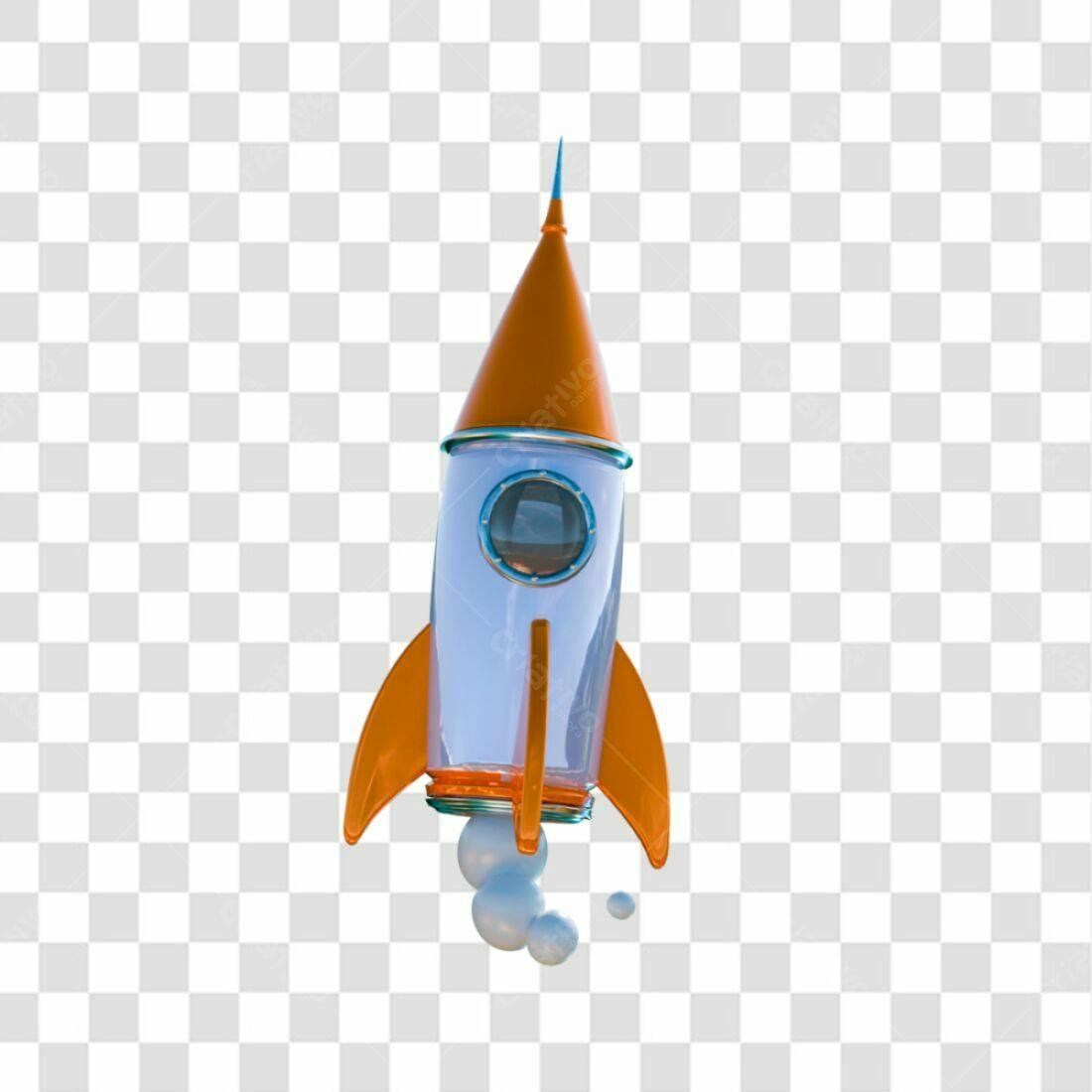 Icone Foguete PNG com fundo transparente