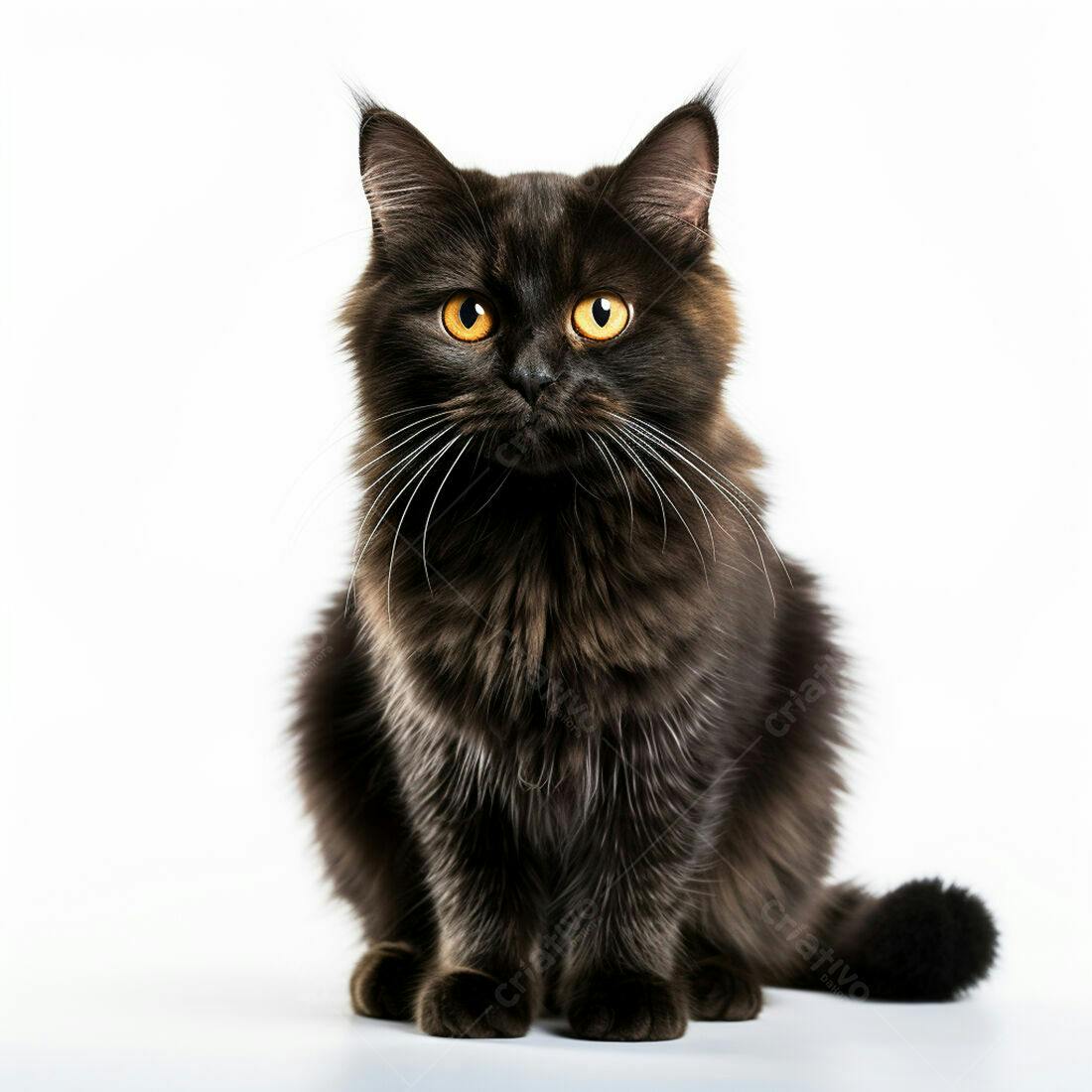 Gato Preto Olhos Amarelos estúdio
