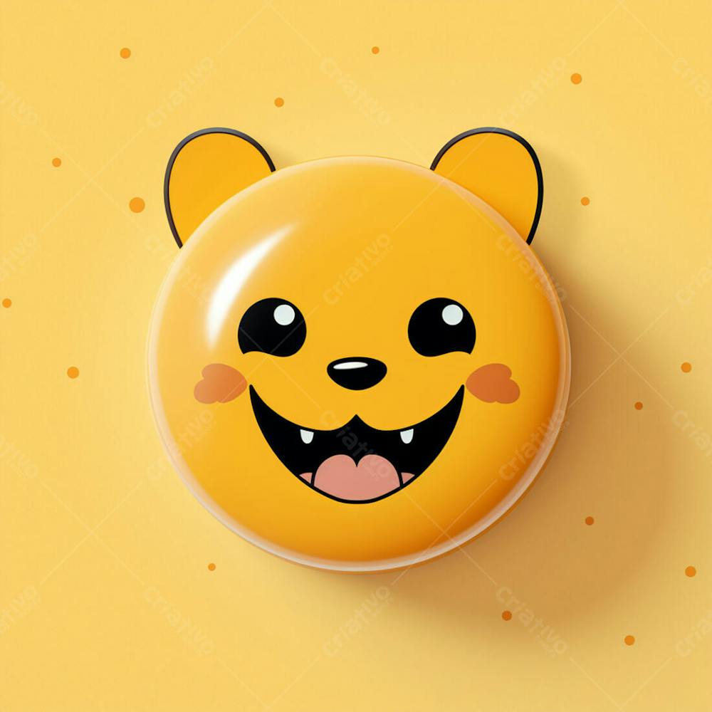 Baixe Grátis Emoji Fofo Sorrindo Cachorro Gato Animais Diversão (3)
