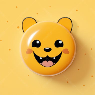 Baixe grátis emoji fofo sorrindo cachorro gato animais diversão