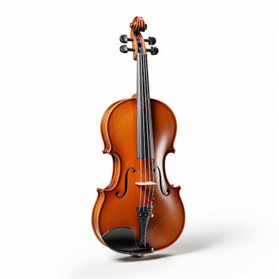 Baixe Grátis Violino Sobre Fundo Branco (1)