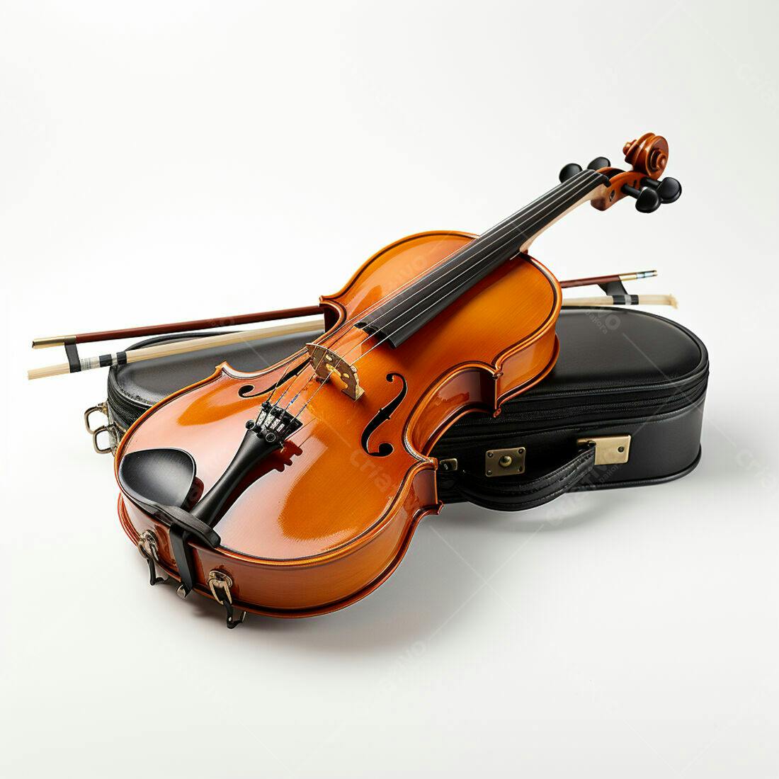Violino Clássico em Estojo Preto