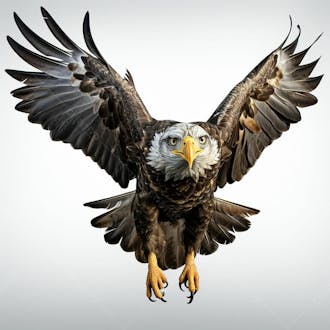 Download grátis águia feroz imagem isolada em alta qualidade
