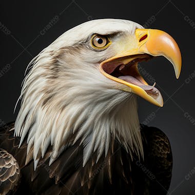 Download grátis águia feroz imagem isolada em alta qualidade