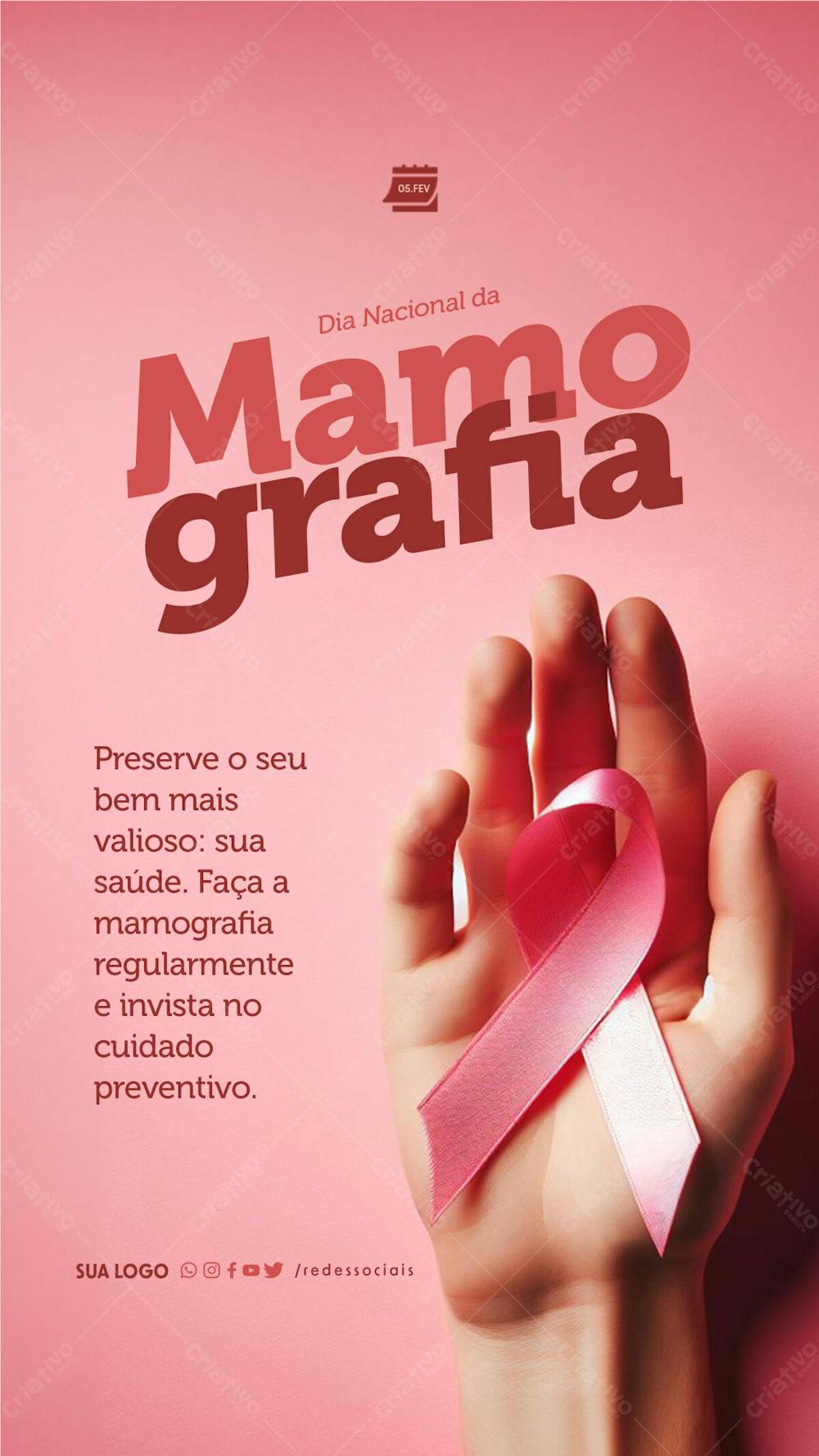 Story   Dia Nacional Da Mamografia   Seu Bem Mais Valioso