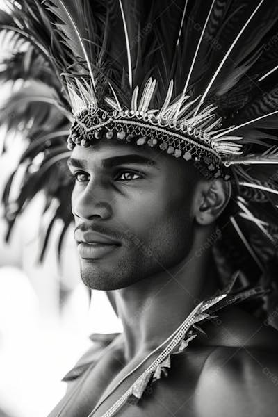 Imagem De Um Homem Usando Fantasia Carnaval 2