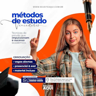 VOLTA ÀS AULAS | FACULDADE | ESCOLA | PSD EDITÁVEL