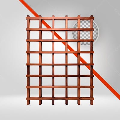 Estrutura De Madeira 3D, Elemento Png Transparente
