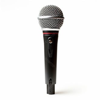 Imagem grátis microfone sobre fundo branco