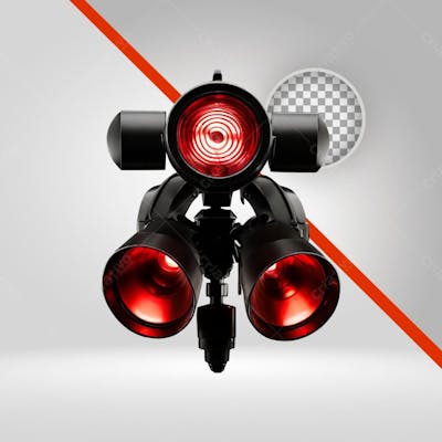 Refletor De Led, Spot Para Evento, Luz 3D Png