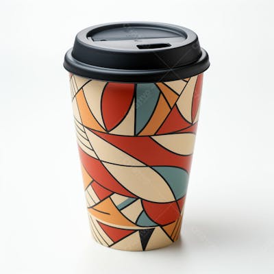 Imagem Grátis Copo De Café Sobre Fundo Branco Em Alta Qualidade  (6)