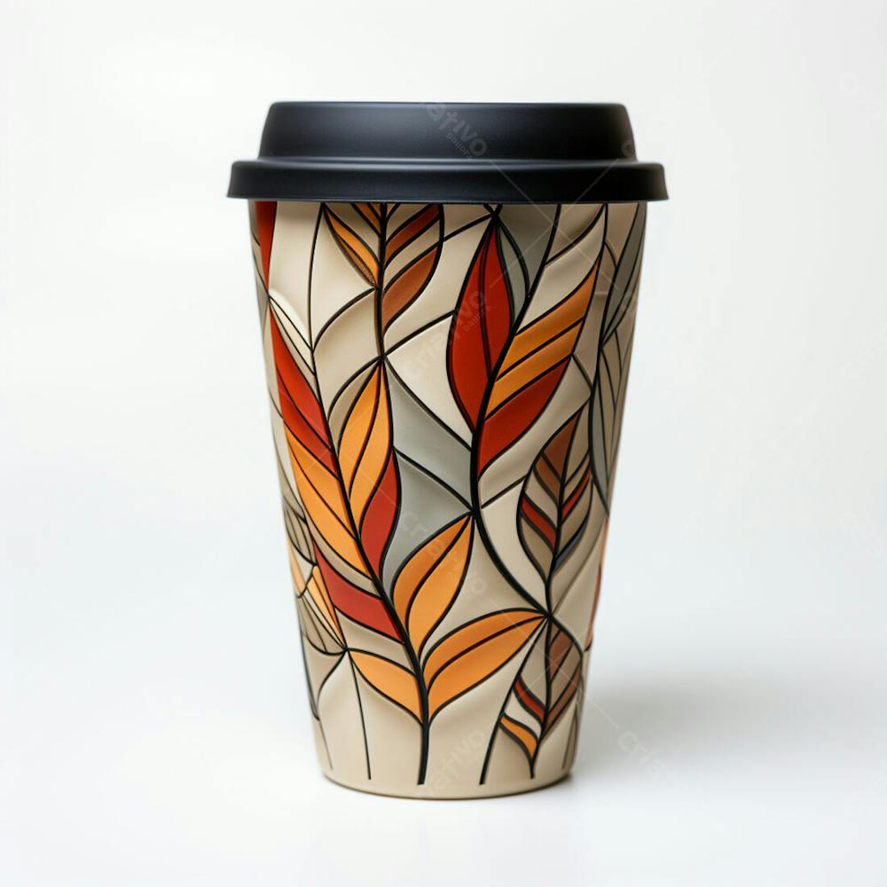 Imagem Grátis Copo De Café Sobre Fundo Branco Em Alta Qualidade  (7)