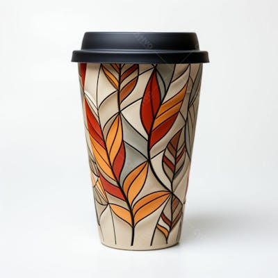 Imagem Grátis Copo De Café Sobre Fundo Branco Em Alta Qualidade  (7)