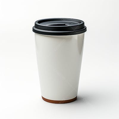 Imagem Grátis Copo De Café Sobre Fundo Branco Em Alta Qualidade  (13)