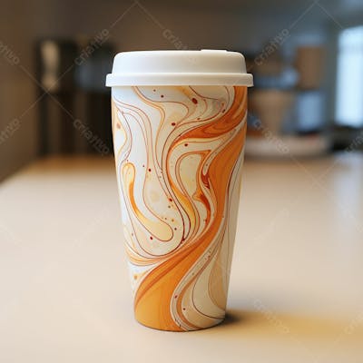 Imagem Grátis Copo De Café Sobre Fundo Branco Em Alta Qualidade  (18)