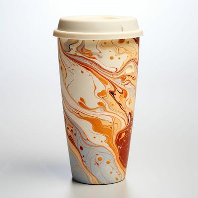 Imagem Grátis Copo De Café Sobre Fundo Branco Em Alta Qualidade  (19)