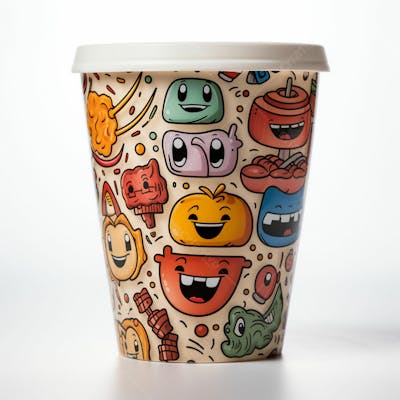 Imagem Grátis Copo De Café Sobre Fundo Branco Em Alta Qualidade  (22)