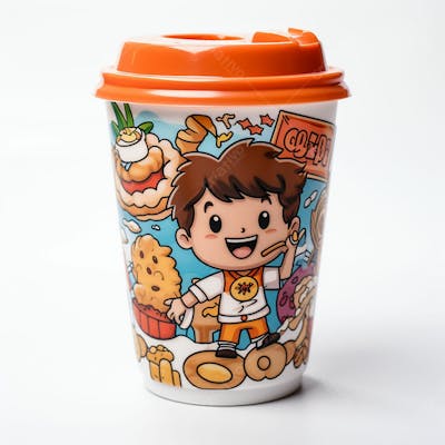 Imagem Grátis Copo De Café Sobre Fundo Branco Em Alta Qualidade  (23)
