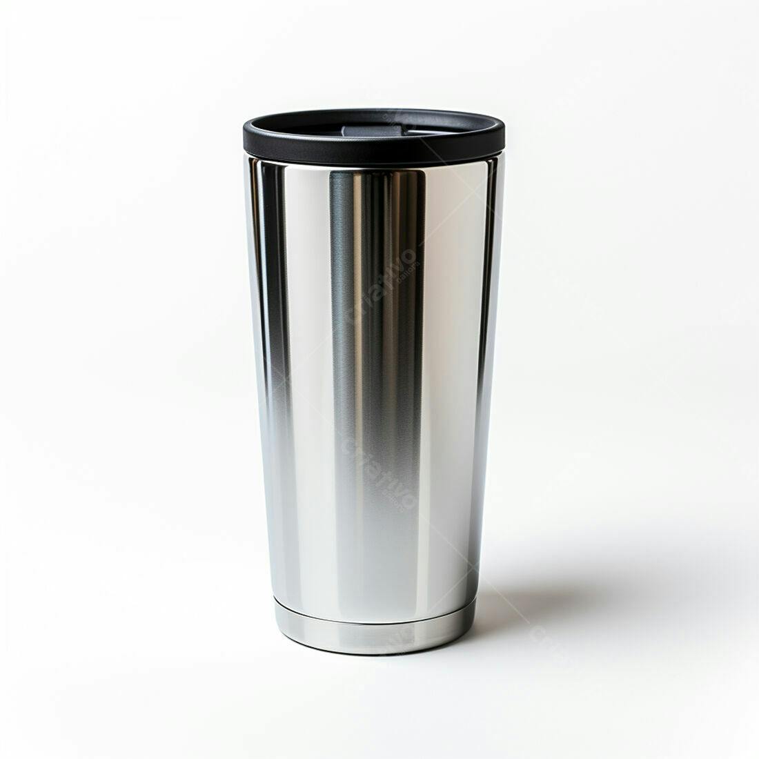 Caneca térmica de aço inoxidável